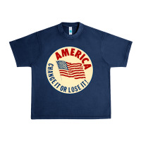 Navy america change it or lose it   stars Urban Heavy Tee - lanVoArt