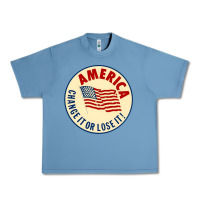 Pebble Blue america change it or lose it   stars Urban Heavy Tee - lanVoArt