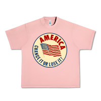 Salmon america change it or lose it   stars Urban Heavy Tee - lanVoArt