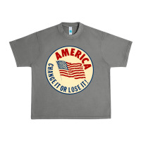 America Change It Or Lose It   Stars Urban Heavy Tee | Teevron