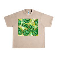 French Oak monstera leaf Urban Heavy Tee - TumblerDesignByShophia