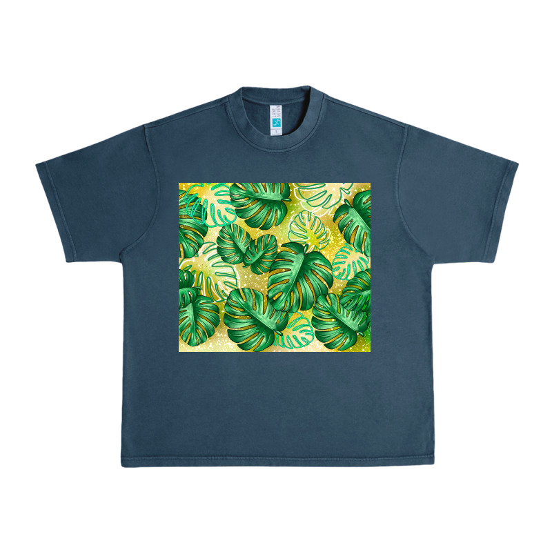 Monstera Leaf Urban Heavy Tee by TumblerDesignByShophia | Teevron