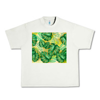 Pistachio monstera leaf Urban Heavy Tee - TumblerDesignByShophia