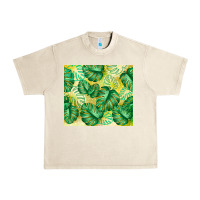Sandshell monstera leaf Urban Heavy Tee - TumblerDesignByShophia