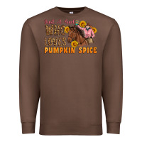 Chestnut Just A Girl Who Loves Pumpkin Spice Cowgirl Premium Sweatshirt - Artiststas