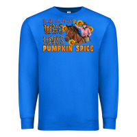 True Royal Just A Girl Who Loves Pumpkin Spice Cowgirl Premium Sweatshirt - Artiststas
