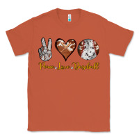 Copper peace love baseball Classic Tee - RanaPortraitStore