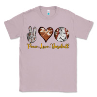 Lilac peace love baseball Classic Tee - RanaPortraitStore