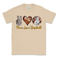 Mushroom peace love baseball Classic Tee - RanaPortraitStore