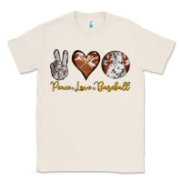 Natural peace love baseball Classic Tee - RanaPortraitStore