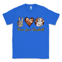True Royal peace love baseball Classic Tee - RanaPortraitStore