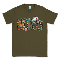 Army Green nurse western Classic Tee - RacoonDesign