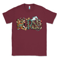 Burgundy nurse western Classic Tee - RacoonDesign