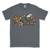Charcoal Heather nurse western Classic Tee - RacoonDesign