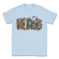 Dusty Blue nurse western Classic Tee - RacoonDesign