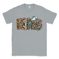 Heather Grey nurse western Classic Tee - RacoonDesign