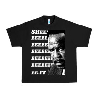 Black clay davis quotsheeeeeeitquot 3  t travel Urban Heavy Tee - lanVoArt
