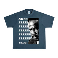 Midnight Navy clay davis quotsheeeeeeitquot 3  t travel Urban Heavy Tee - lanVoArt