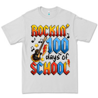Dove Grey rockin' 100 days of school Premium Tee - Artiststas