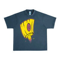 Midnight Navy Hot Trend Graffiti Spray Paint Tip Art Street Art Urban 80S 90S Hiphop Urban Heavy Tee - lanVoArt