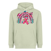 Matcha Breast Cancer Rainbow Heavyweight Hoodie - Artiststas
