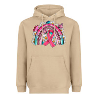 Mushroom Breast Cancer Rainbow Heavyweight Hoodie - Artiststas