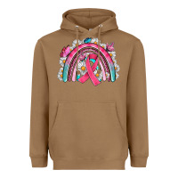 Toasted Coconut Breast Cancer Rainbow Heavyweight Hoodie - Artiststas