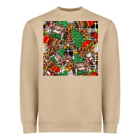 Mushroom christmas donkey Heavyweight Sweatshirt - FaDigitalArtStudio