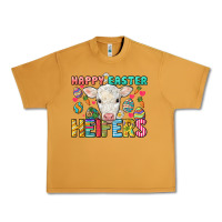 Peanut Butter Happy Easter Heifers Easter Day Urban Heavy Tee - HowdyJamesFarm