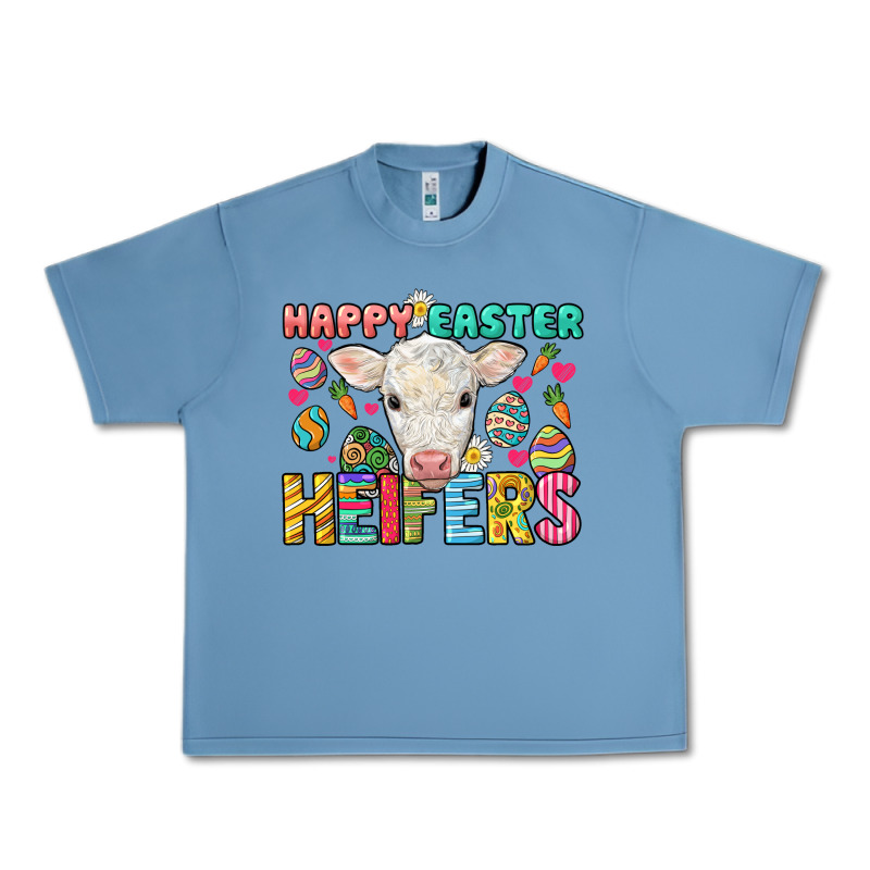 Happy Easter Heifers Easter Day Urban Heavy Tee by HowdyJamesFarm | Teevron