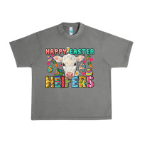 Tornado Happy Easter Heifers Easter Day Urban Heavy Tee - HowdyJamesFarm