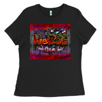 Black nurse life  tumbler Ladies Tee - BarkalooDesign
