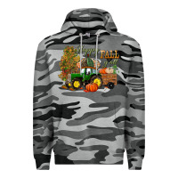 Slate Camo Happy Fall Y'all Premium Hoodie - BundleAndBundleShop