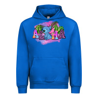 Cobalt aloha stitch Urban Hoodie - AdoDesignShop