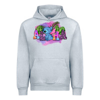 Heather Grey aloha stitch Urban Hoodie - AdoDesignShop