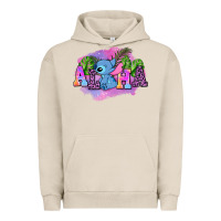 Pigment French Oak aloha stitch Urban Hoodie - AdoDesignShop