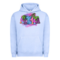 Pigment Grape Ice aloha stitch Urban Hoodie - AdoDesignShop