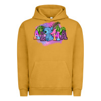 Pigment Peanut Butter aloha stitch Urban Hoodie - AdoDesignShop