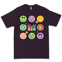 Plum easter day smiley faces Premium Tee - Artiststas