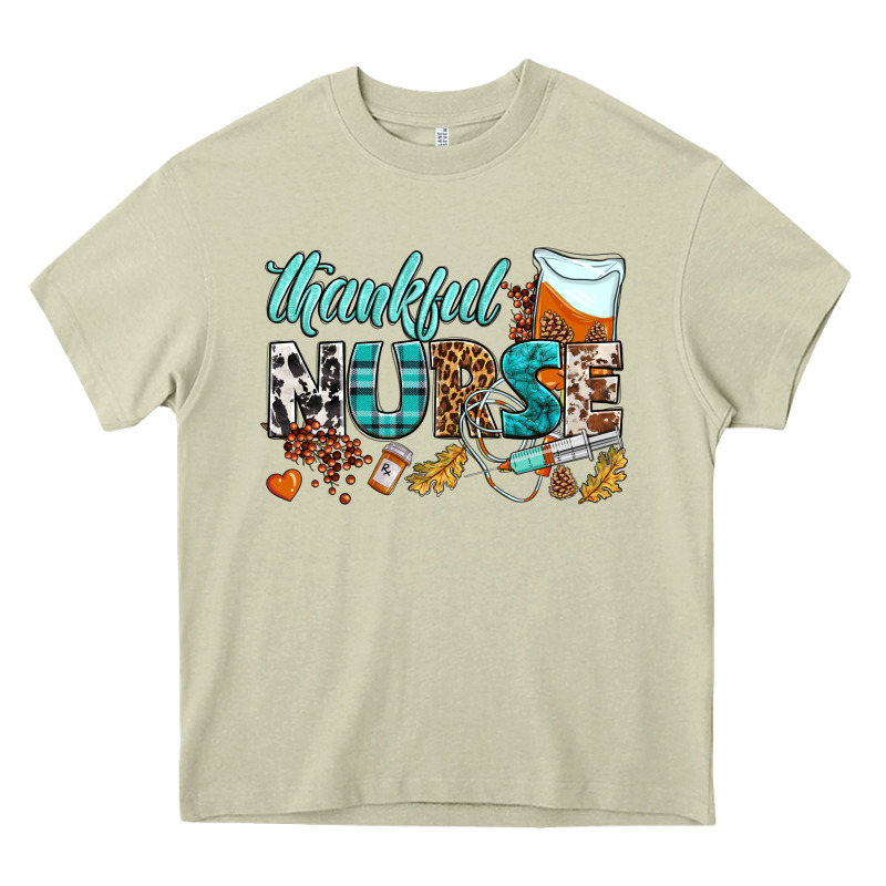 Thankful Nurse Heavy Core Tee by BundleAndBundleShop | Teevron