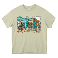 Mossy thankful nurse Heavy Core Tee - BundleAndBundleShop