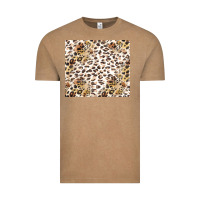 Vintage Coffee leopard Vintage Tee - TumblerDesignByShophia