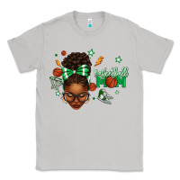 Moon Dust Afro Messy Bun Full Face Basketball Mom Classic Tee - texasbilliewilder