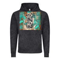 Vintage Black nana life glitter leopard Vintage Hoodie - TumblerDesignByShophia