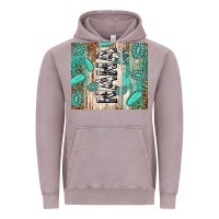 Vintage Zinc nana life glitter leopard Vintage Hoodie - TumblerDesignByShophia