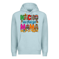 Blue Mist Nacho average mama Premium Hoodie - RanaPortraitStore