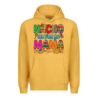 Mustard Nacho average mama Premium Hoodie - RanaPortraitStore