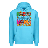 Ocean Blue Nacho average mama Premium Hoodie - RanaPortraitStore