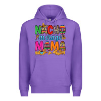 Purple Nacho average mama Premium Hoodie - RanaPortraitStore