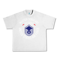 Lunar Rock Limited Edition Master Sergeant Retired Air Force Military Retiremen Urban Heavy Tee - lanVoArt